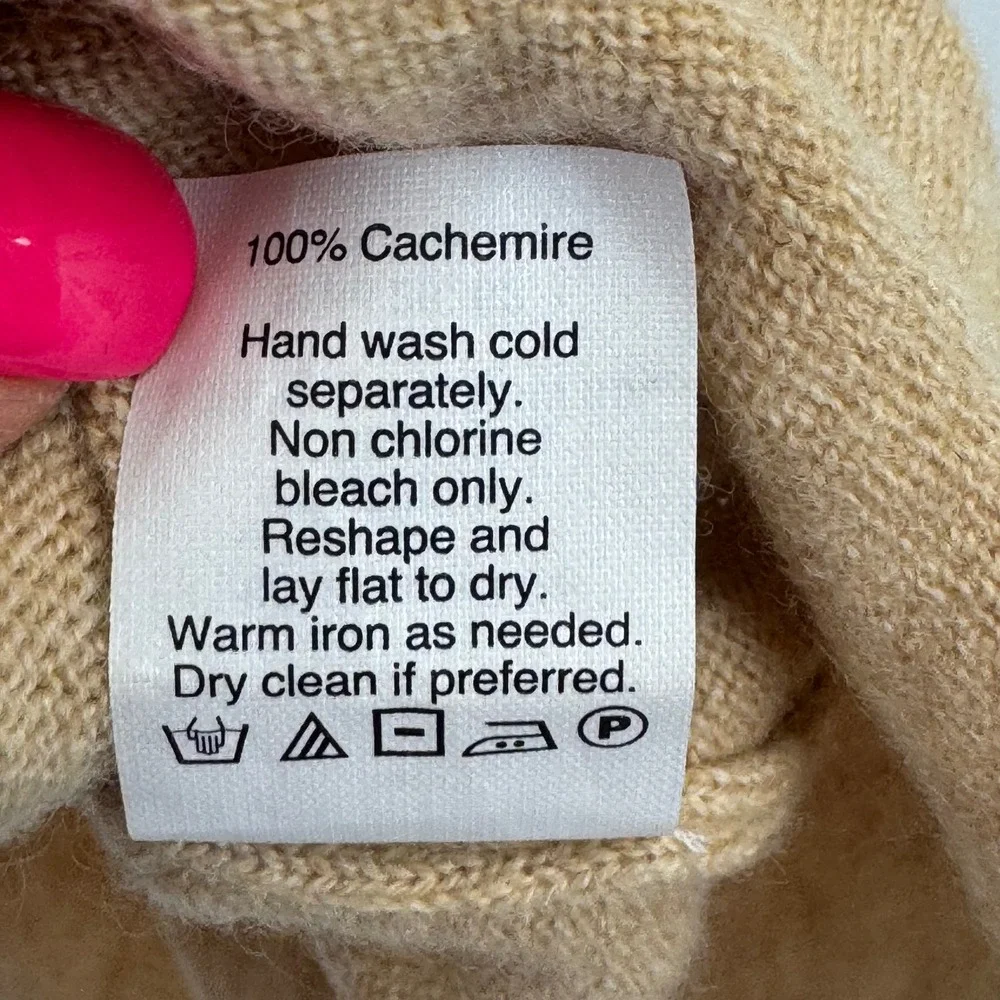 J. Crew Collection Italian Cashmere Short Sleeve Sweater Camel Tan XXS 28762